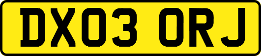 DX03ORJ