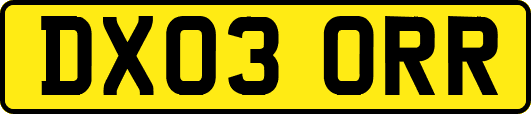 DX03ORR