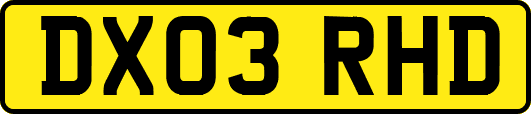 DX03RHD