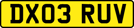 DX03RUV