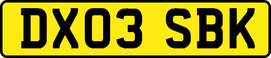 DX03SBK