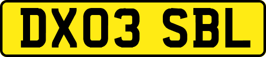 DX03SBL