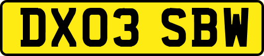 DX03SBW