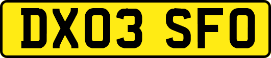 DX03SFO