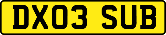 DX03SUB