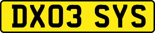 DX03SYS