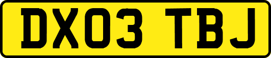DX03TBJ