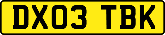 DX03TBK