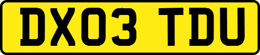 DX03TDU