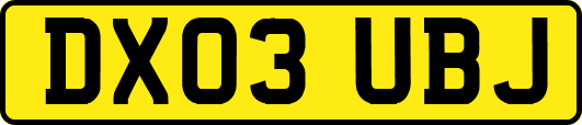 DX03UBJ