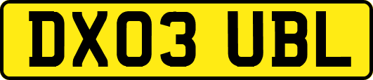 DX03UBL