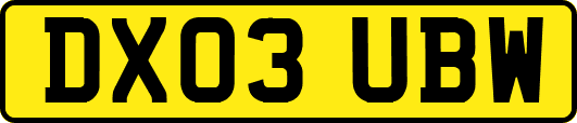 DX03UBW