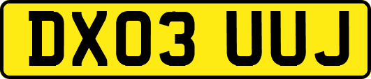 DX03UUJ
