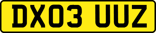 DX03UUZ