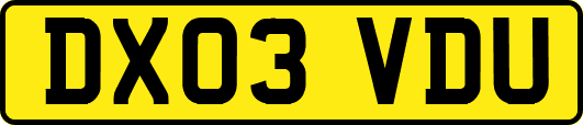 DX03VDU