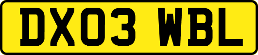 DX03WBL