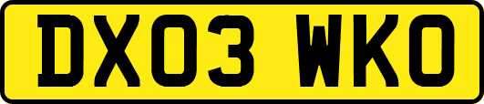 DX03WKO