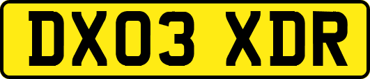 DX03XDR