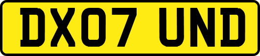 DX07UND