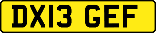 DX13GEF