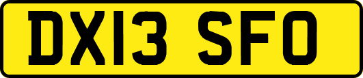 DX13SFO