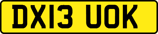 DX13UOK