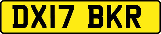 DX17BKR