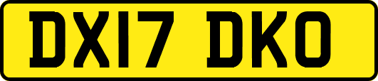 DX17DKO