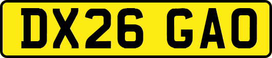DX26GAO