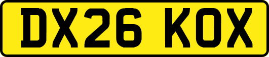 DX26KOX