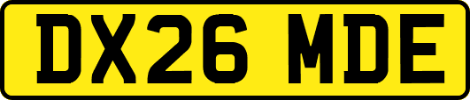 DX26MDE