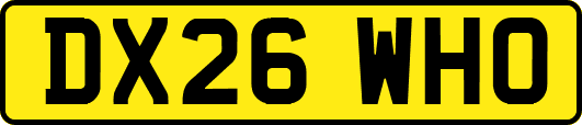 DX26WHO