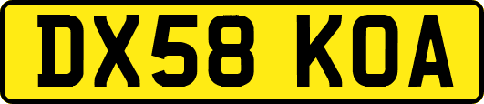DX58KOA
