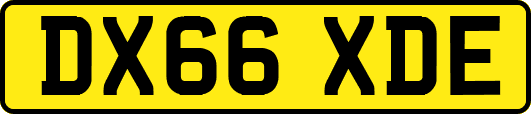 DX66XDE