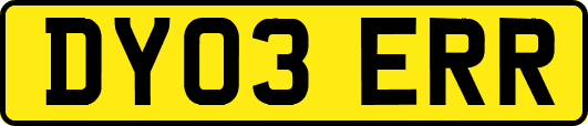DY03ERR