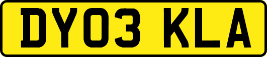 DY03KLA
