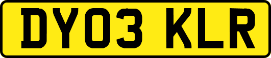DY03KLR