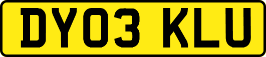DY03KLU