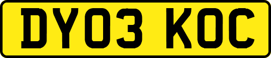 DY03KOC