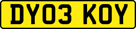 DY03KOY