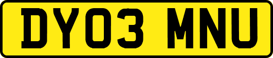 DY03MNU