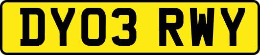 DY03RWY