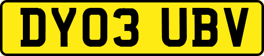DY03UBV