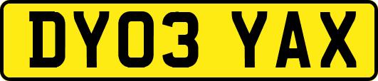 DY03YAX