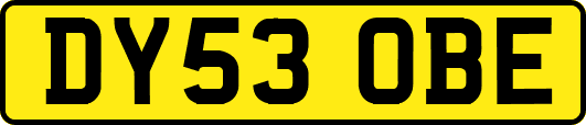 DY53OBE