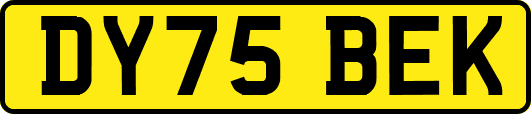 DY75BEK