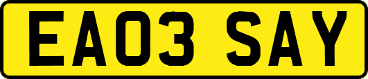 EA03SAY