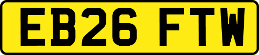 EB26FTW