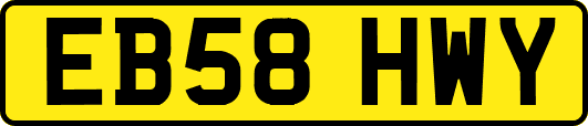 EB58HWY
