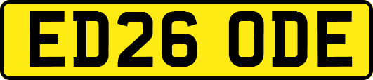ED26ODE